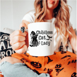 Funny Spooky Niedlich Halloween Kinderlose Katze L Kaffeetasse