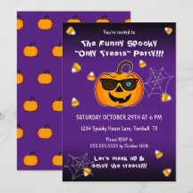 Funny Spooky Pumpkin Ikonic WinkS Party