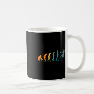 Funny Sport Evolution Handball Kaffeetasse