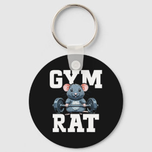 Funny Sport Gym Rat Fitness Bodybuilding Schlüsselanhänger
