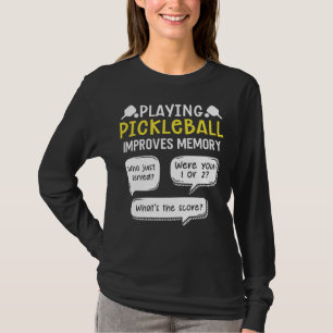 Funny Sports Pickleball Player T-Shirt