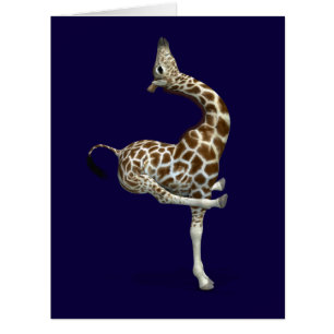Funny Sporty Giraffe