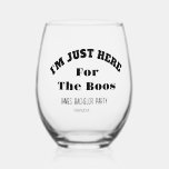 Funny Sprichwort Bachelor Bachelorette Wedding Par Weinglas Ohne Stiel<br><div class="desc">Funny Sprichwort Bachelor Bachelorette Wedding Party Glass</div>