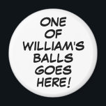 Funny Sprichwort Custom Comic Golf Ball Marker Magnet<br><div class="desc">Persönlich zu schaffen einzigartige Golf Geschenk. Entwickelt von Thisisnotme©</div>