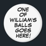 Funny Sprichwort Custom Comic Golf Ball Marker Magnet<br><div class="desc">Persönlich zu schaffen einzigartige Golf Geschenk. Entwickelt von Thisisnotme©</div>