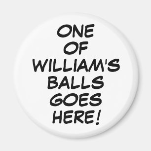 Funny Sprichwort Custom Comic Golf Ball Marker Magnet