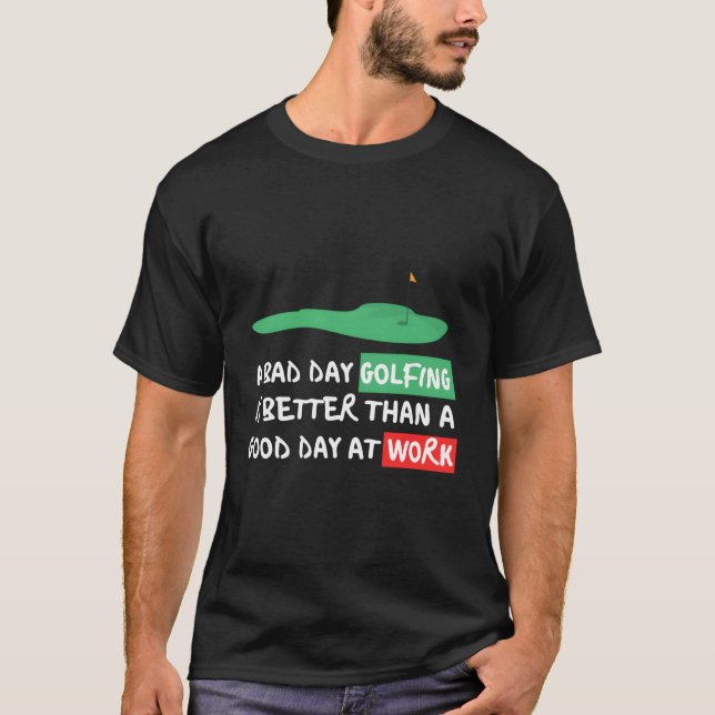 Funny Sprichwort Golfspielen Golfer Sarcastic Zita T-Shirt (Vorderseite)