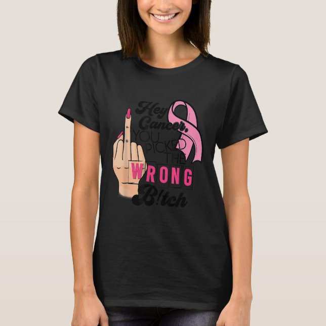 Funny Sprichwort Hey Krebs, du hast den Fehler gen T-Shirt (Vorderseite)