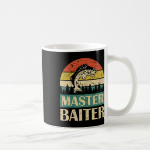 Funny Sprichwort Master Baiter Fischerei Fischer M Kaffeetasse
