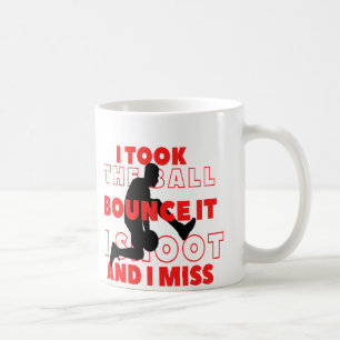 Funny Sprichwort und Meme über Basketballspieler Kaffeetasse