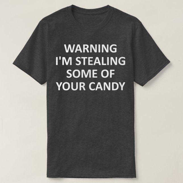 Funny Sprichwort Warning Im Diebstahl einige Ihrer T-Shirt (Design vorne)