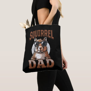 Funny Squirrel Animal Eichhörnchen Vater Tasche