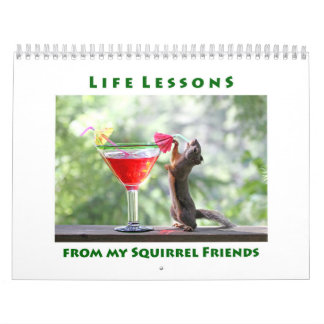 Funny Squirrels Wall Calendar Kalender
