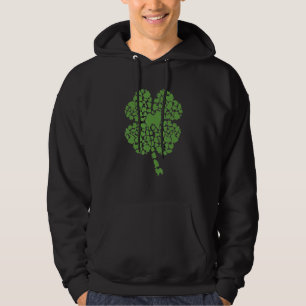 Funny St Patrick S Day Dog American Eskimo Shamroc Hoodie