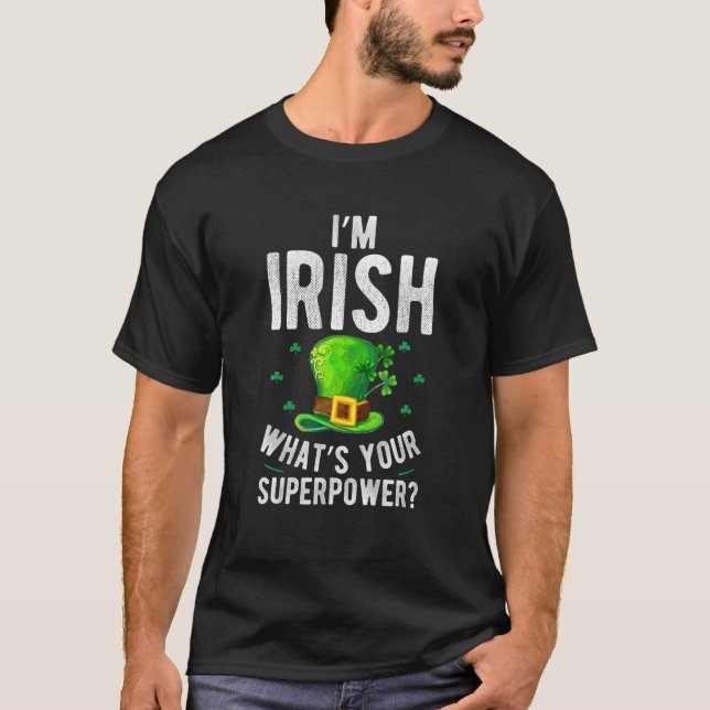 Funny St. Patrick's Day Down For Shenanigans Class T-Shirt (Vorderseite)