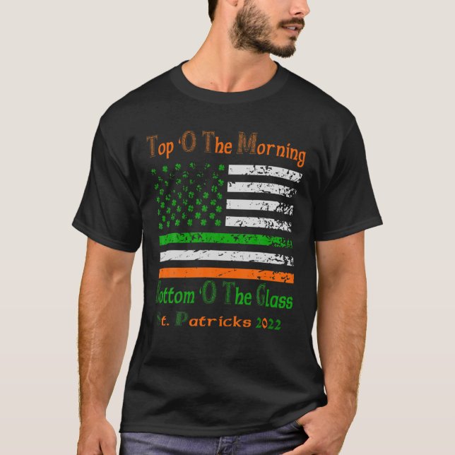 Funny St Patricks Day Drinken Top (Vorderseite)