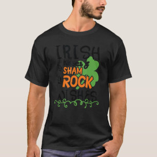 Funny St Patricks Day Irish Kisses Kleeblatt Wishe T-Shirt