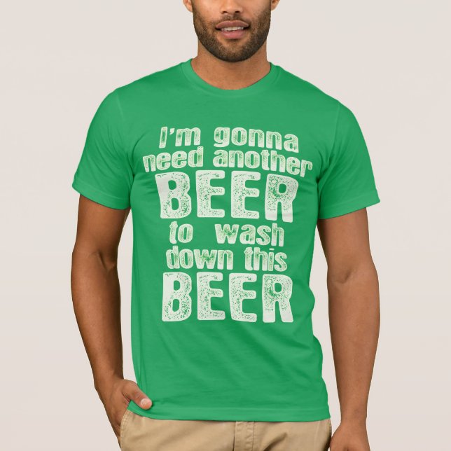 Funny St Patricks Day Irish T-Shirt (Vorderseite)