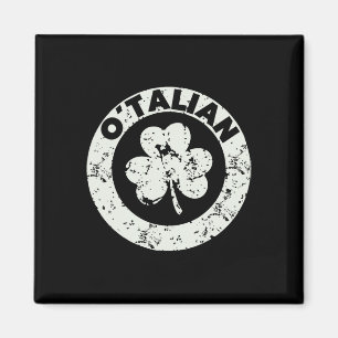 Funny St. Patricks Day Italian Irish Relationshi Magnet
