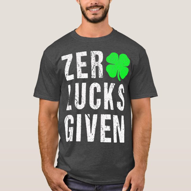 Funny St. Patricks Day Kleeblatt Irish T-Shirt (Vorderseite)