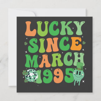 Funny St Patrick's Day Lucky Seit März 1995 Einladung