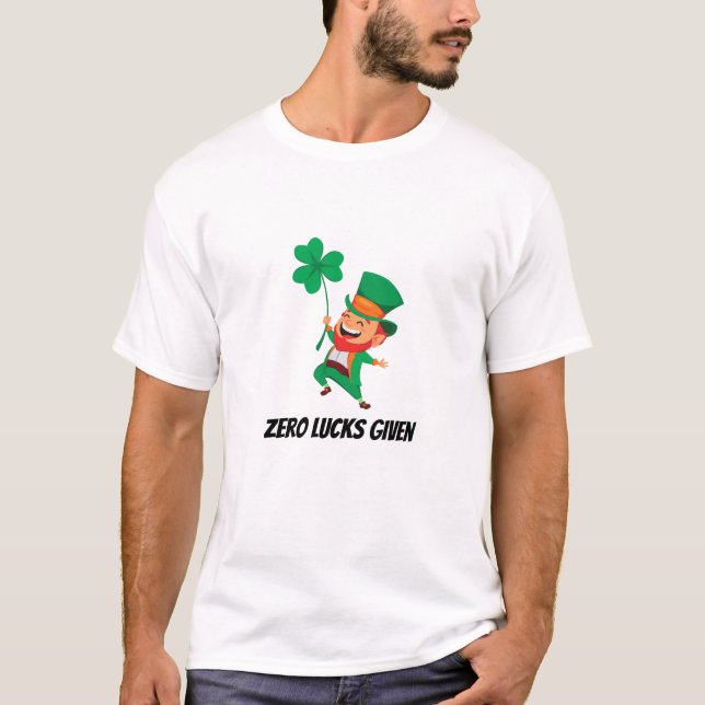 Funny St. Patrick's Day T-Shirt (Devant)