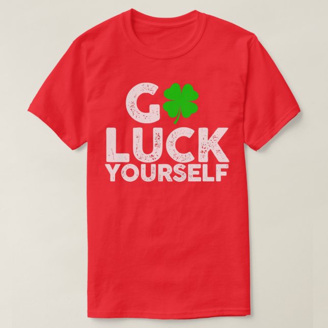 Funny St. Patricks Day TShirt für Erwachsene Men W (Design vorne)
