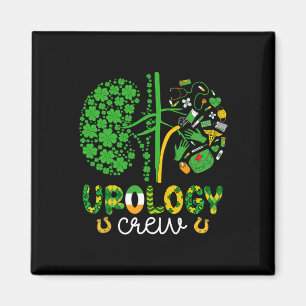 Funny St Patricks Day Urologie Crew Kleeblatt Nurs Magnet
