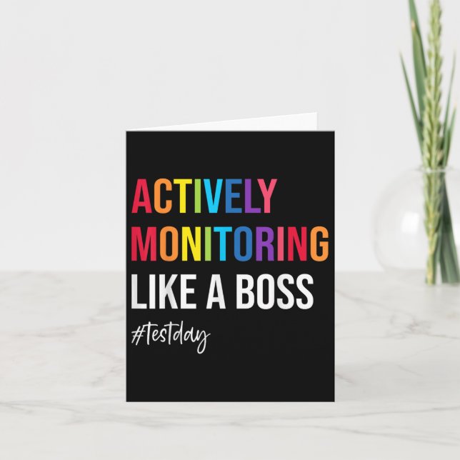 Funny Staat Tester aktives Monitoring Li Karte (Vorderseite)