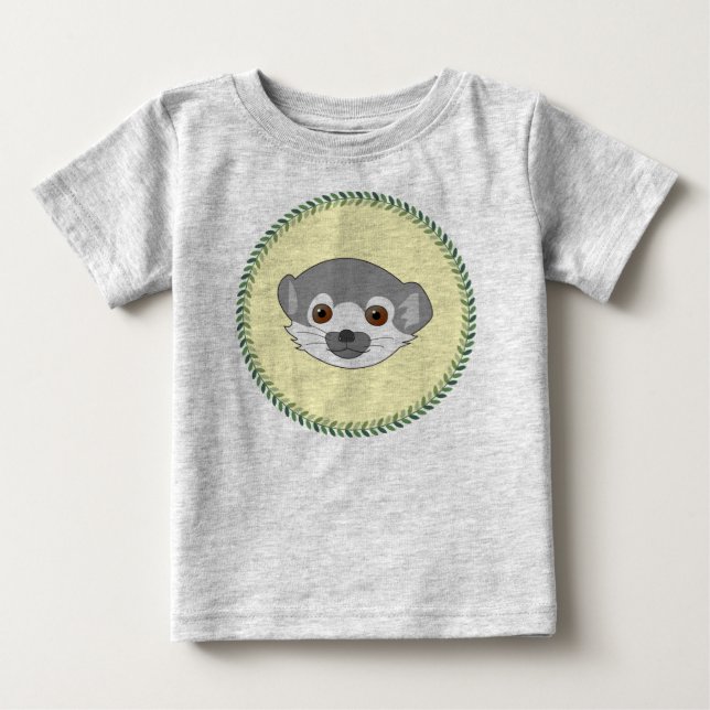Funny starb baby lemur baby t-shirt (Vorderseite)