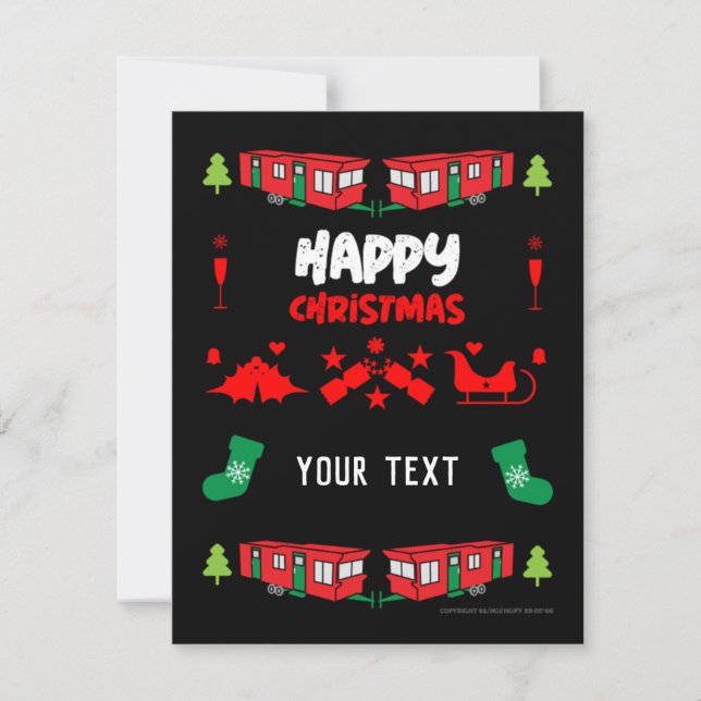 Funny Static Caravan Mobile Zuhause Gifts Sweatsh (Vorderseite)