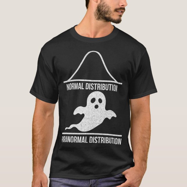 Funny Statistics Analytics Stochastic - Ghost Hall T-Shirt (Vorderseite)