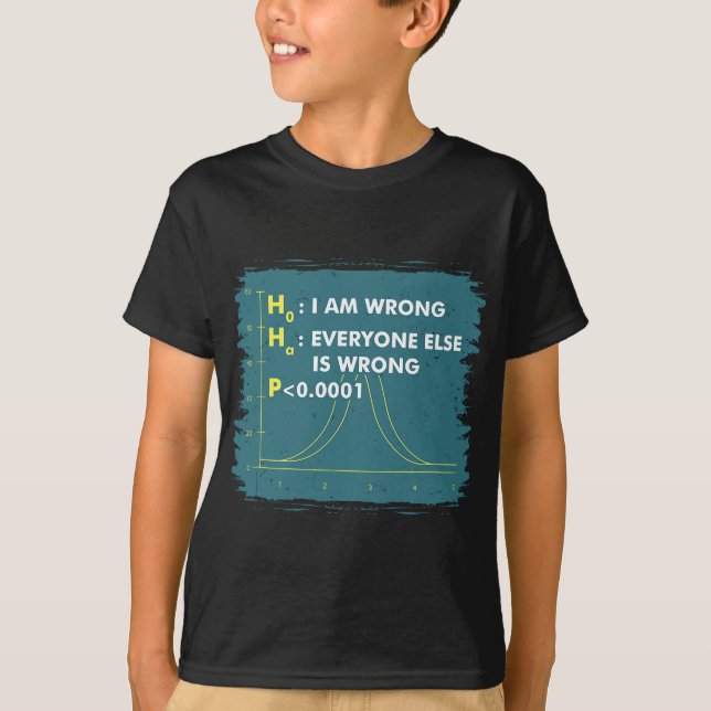 Funny Statistics I Math Geek I Im Falk Stats Gif T-Shirt (Vorderseite)