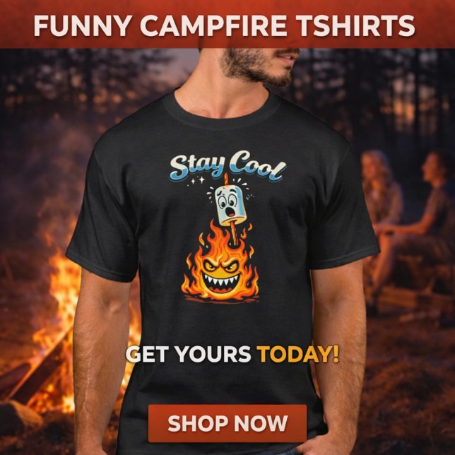 Funny Stay Cool Summer T-Shirt (Von Creator hochgeladen)