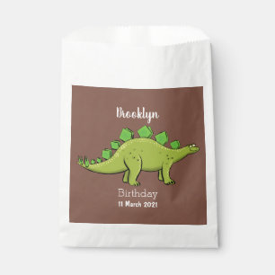 Funny stegosaurus dinosaurus Cartoon Geschenktütchen