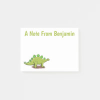 Funny stegosaurus dinosaurus Cartoon