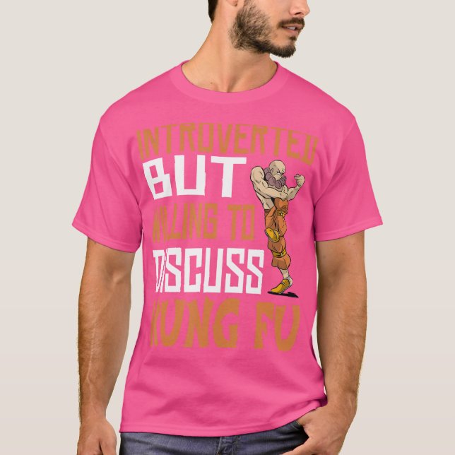 Funny stellte sich aber bereit, Kung Fu - Kung Fu T-Shirt (Vorderseite)