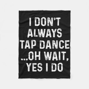 Funny Stich Dance Shirts Ich Stich nicht immer Tan Fleecedecke