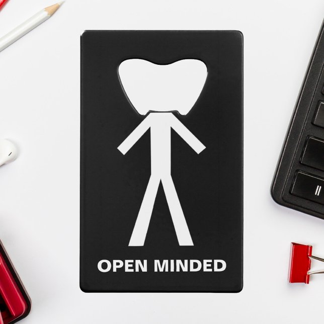 Funny Stick Man Geldbeutel Flaschenöffner (Von Creator hochgeladen)