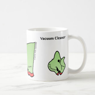 Funny Stickman Vacuum Cleaner Tasse