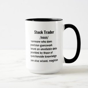 Funny Stock Trader Definition Geschenke für Frauen Tasse