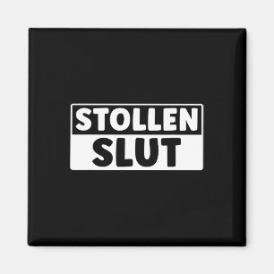 Funny Stollen Weihnachten Weihnachten Weihnachten  Magnet