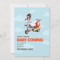 Funny Stork Gender Neutral Einfache Niedliche Schw