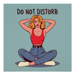 Funny stört nicht poster