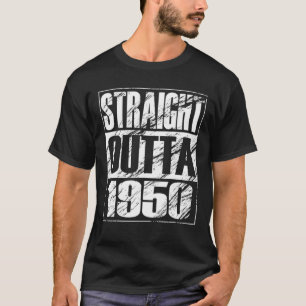 Funny Straight Outta 1950 69th Birthday Vintag G T-Shirt