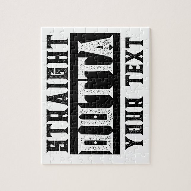 Funny 'Straight Outta Your Text' (Vertikal)