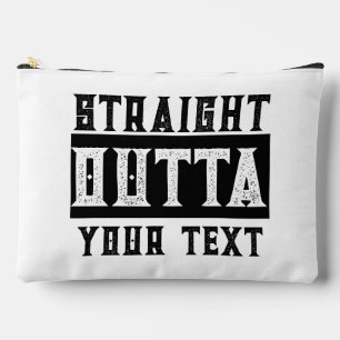 Funny 'Straight Outta Your Text' Zubehörtasche