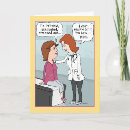 Funny Stressed Out Mother's Day Karte