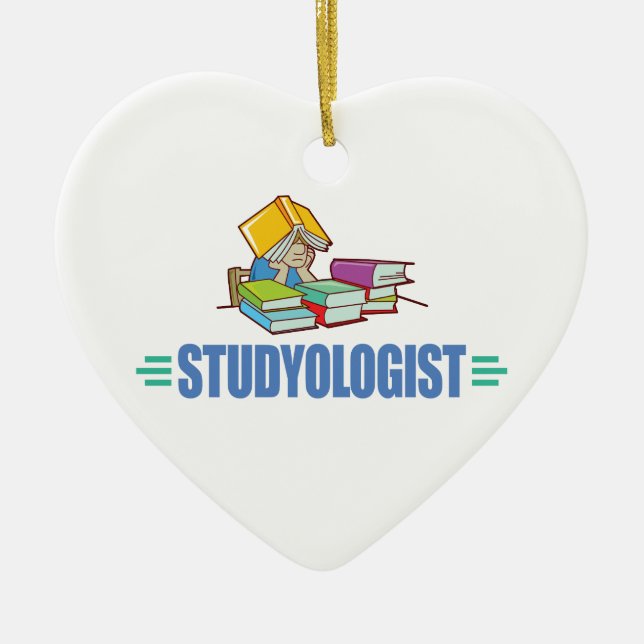 Funny Student Keramikornament (Vorne)
