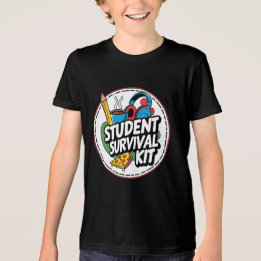 Funny Student Survival Kit Zurück zum Shirt